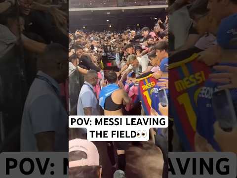 What it means to see Messi🐐