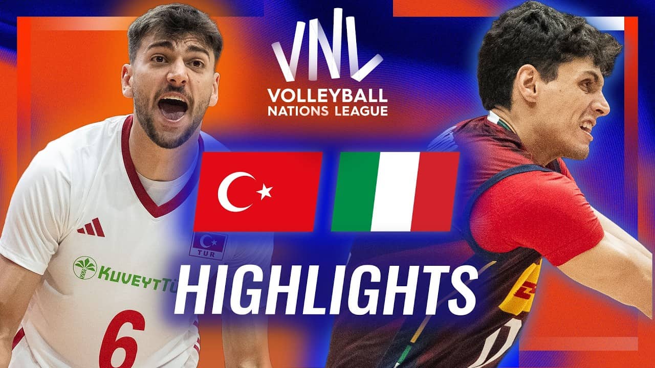 Türkiye 🇹🇷 vs. Italy 🇮🇹 - Highlights | Week 1 | Men's VNL 2026