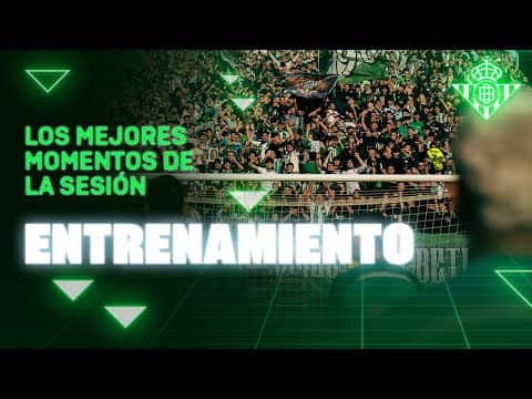 Un entrenamiento ESPECIAL antes de #ELGRANDERBI 💚⚽ | Real BETIS Balompié