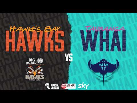 LIVE - Hawkes Bay Hawks v Tauranga Whai | @SalsNBL  2026