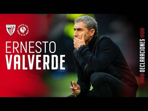 🎙 Ernesto Valverde | post Athletic Club 1-0 Real Oviedo | J12 LaLiga EA Sports