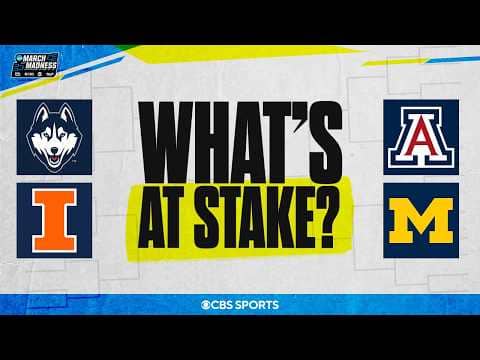 Final Four Preview: What's at stake for UConn, Illinois, Arizona & Michigan? 🤔