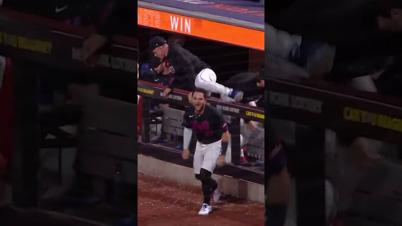 MJ Melendez with a walk-off win! 💪 #mets #mlb #baseball #highlights #walkoff #sports