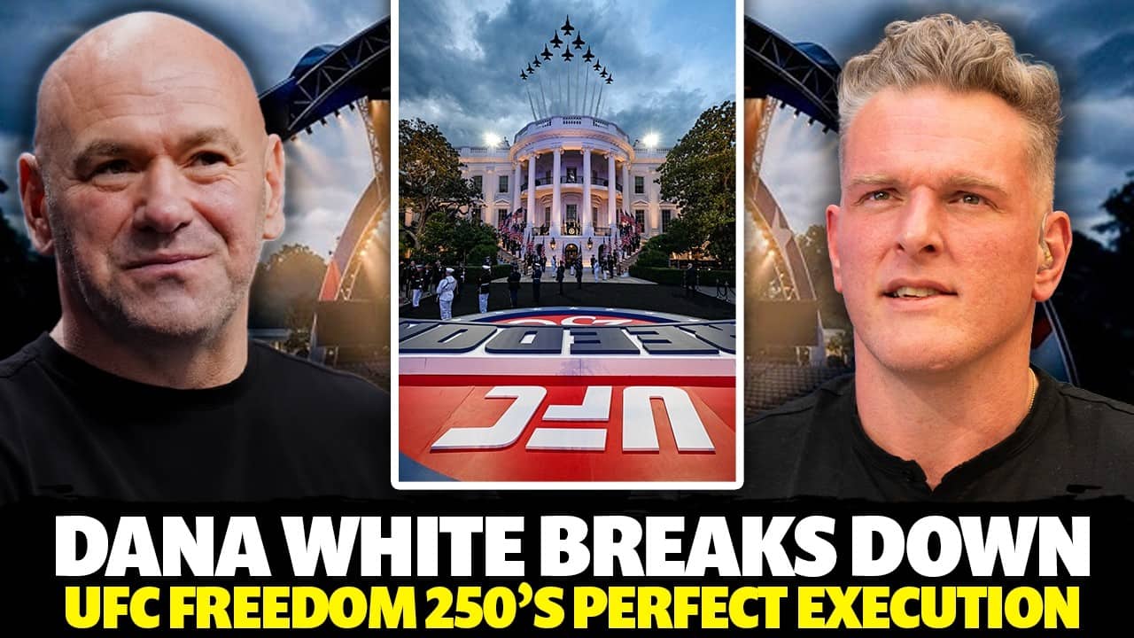 Dana White Breaks Down "Perfect" Circumstances That Kept UFC's White House Fights Alive