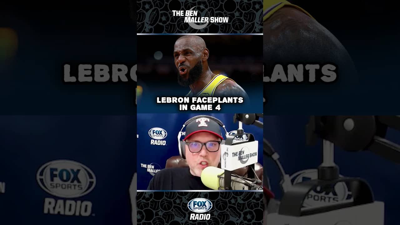 LeBron Faceplants in Game 4?! 👀 Rockets Comeback Loading? | THE BEN MALLER SHOW