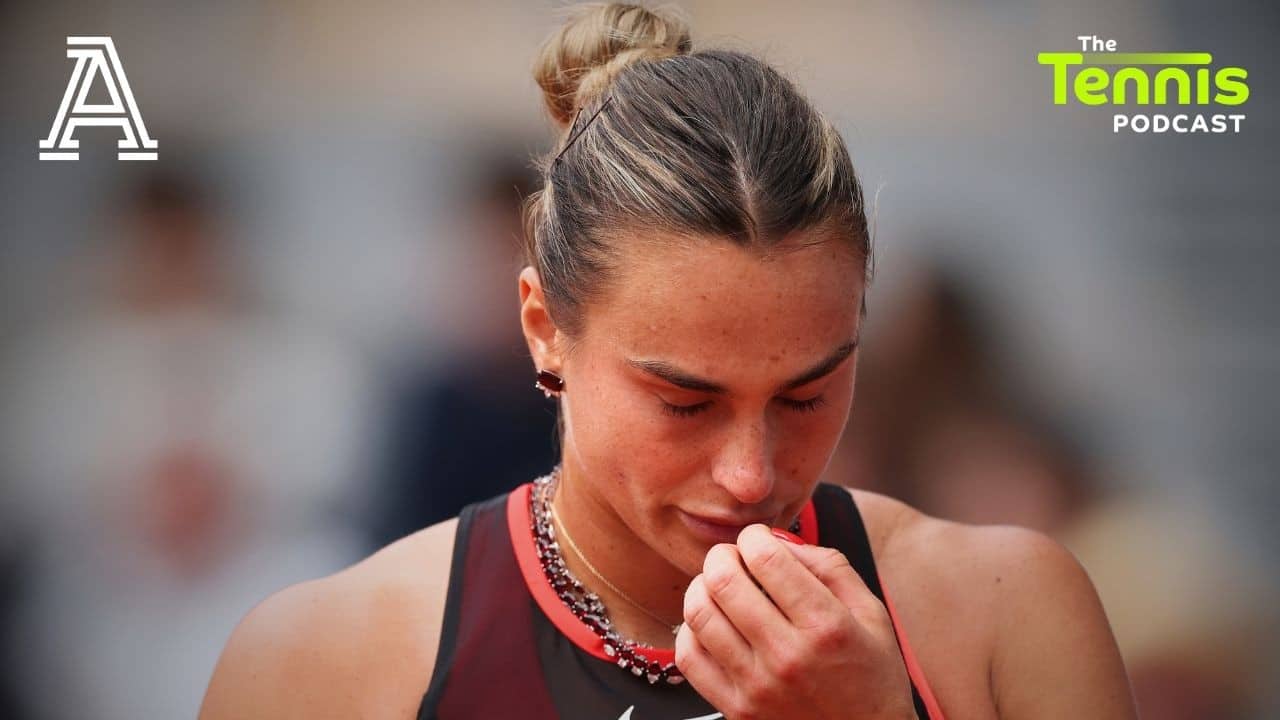 French Open Day 11 - Sabalenka self-destructs in the wind