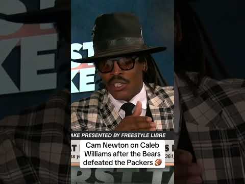 Cam Newton praises Caleb Williams and the Bears ✍️