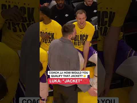 This interaction with Luka and JJ is too funny 😂