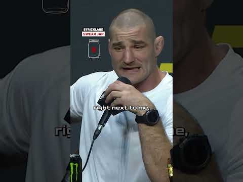 Sean Strickland has a way with words #ufchouston