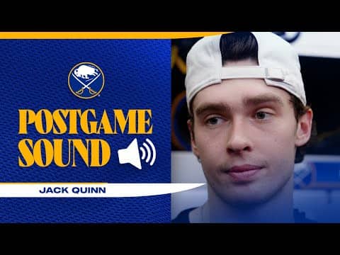 “Not Our Best” | Jack Quinn After Overtime Loss To Minnesota Wild | Buffalo Sabres