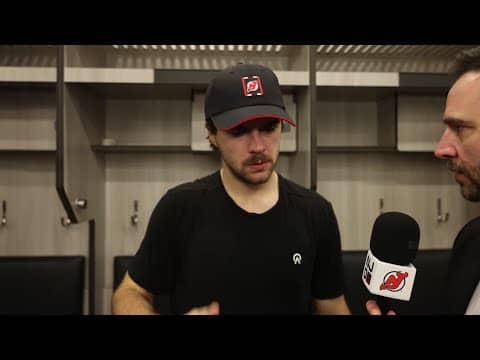 Hischier, Meier and Keefe speak after a 6-3 loss to the Flyers