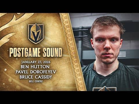 🎥 POSTGAME SOUND: Hutton, Dorofeyev & Cassidy