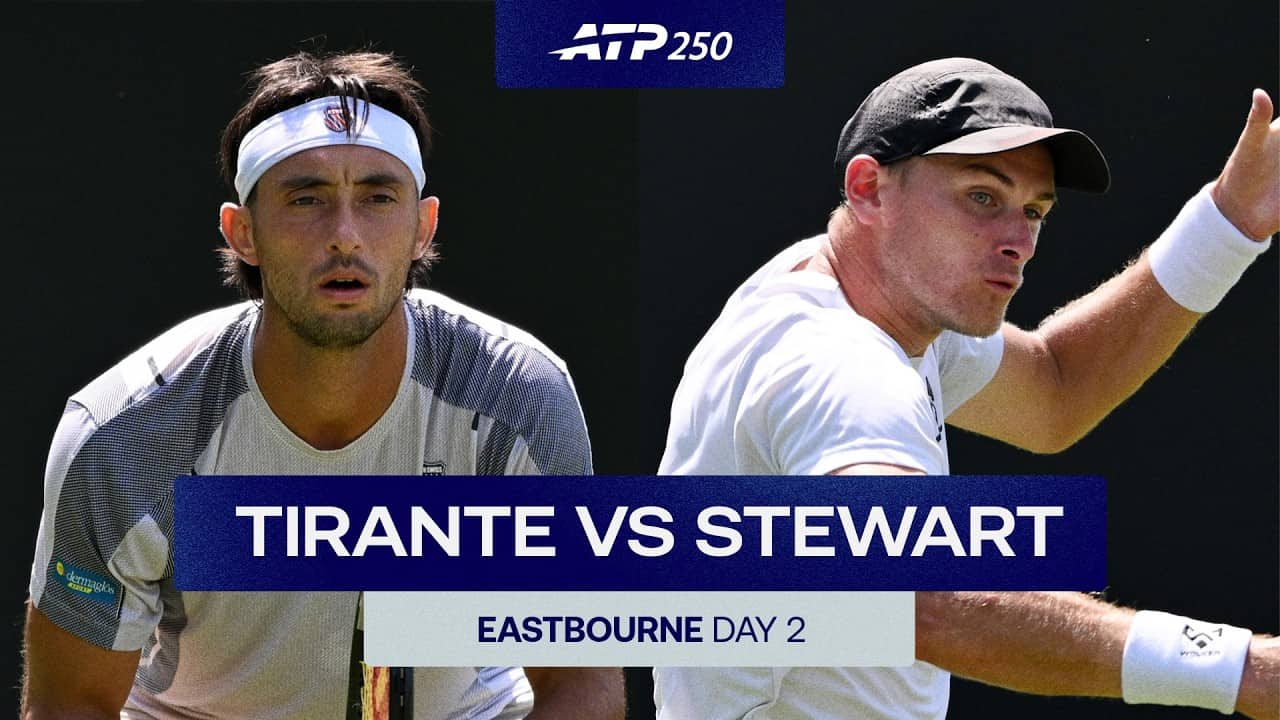 Thiago Agustin Tirante vs. Hamish Stewart Highlights | Eastbourne 2026 R1
