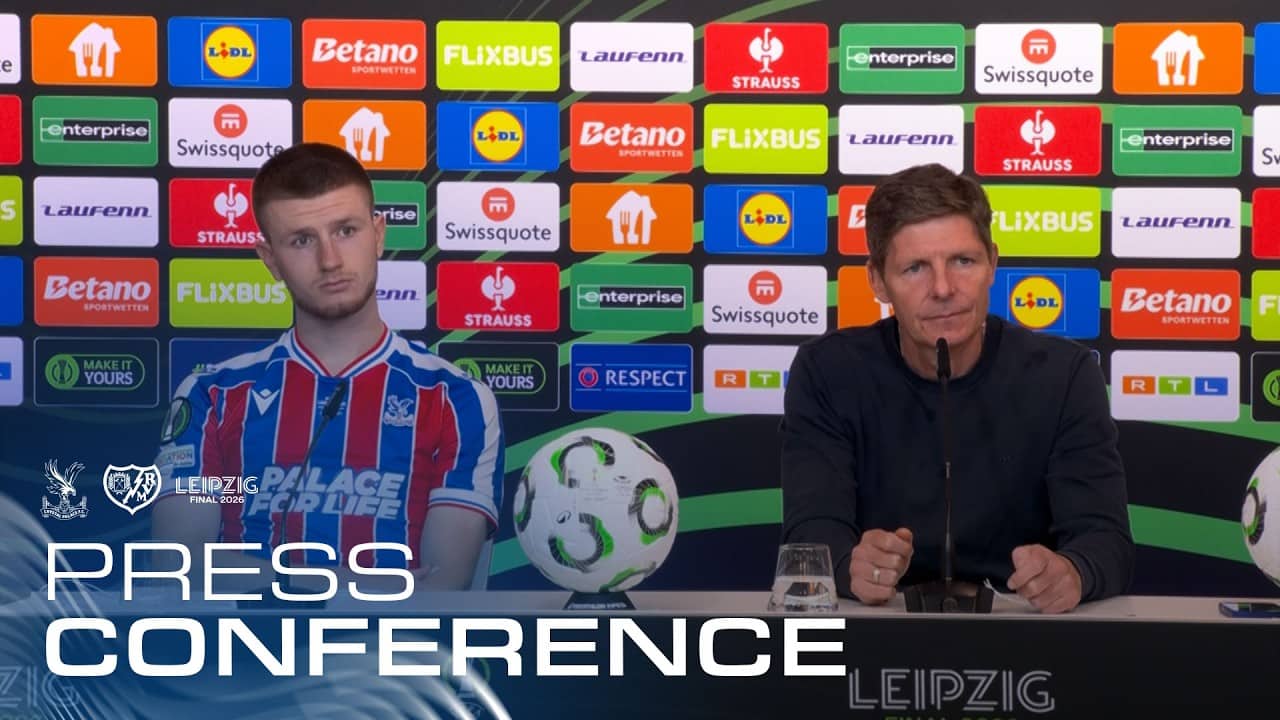 Glasner's Final Press Conference 🗣️🎙️ | Conference League Final 🏆