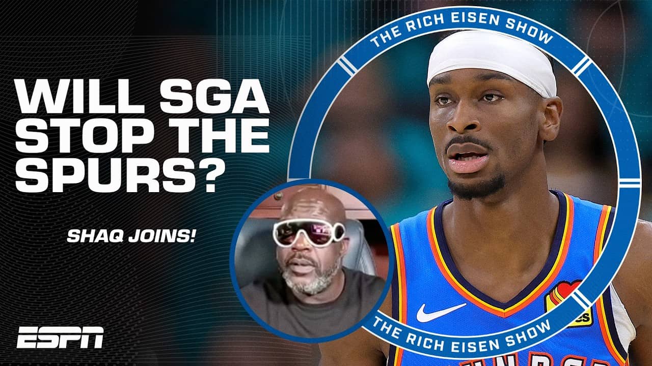Shaq has advice for Shai Gilgeous-Alexander | The Rich Eisen Show