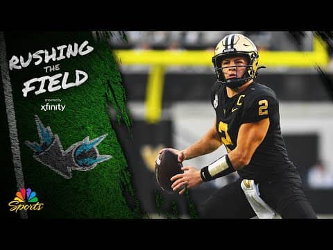 Will Vanderbilt throw a wrench in CFP ranking with win? | Rushing The Field | NBC Sports
