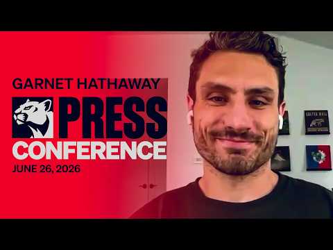 Garnet Hathaway Introductory Press Conference | 6.26.26