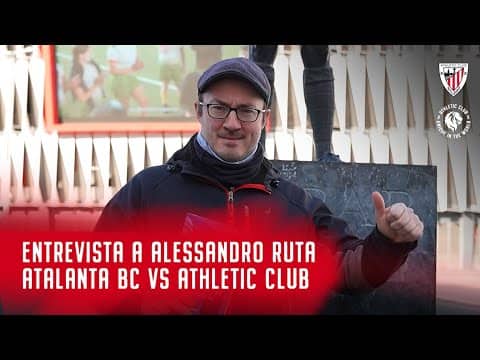 Entrevista a Alessandro Ruta I Atalanta BC-Athletic Club I Champions League 2025-26
