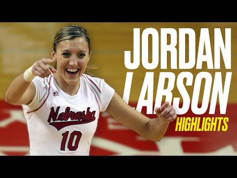 Jordan Larson highlights from Nebraska volleyball's 2006 championship