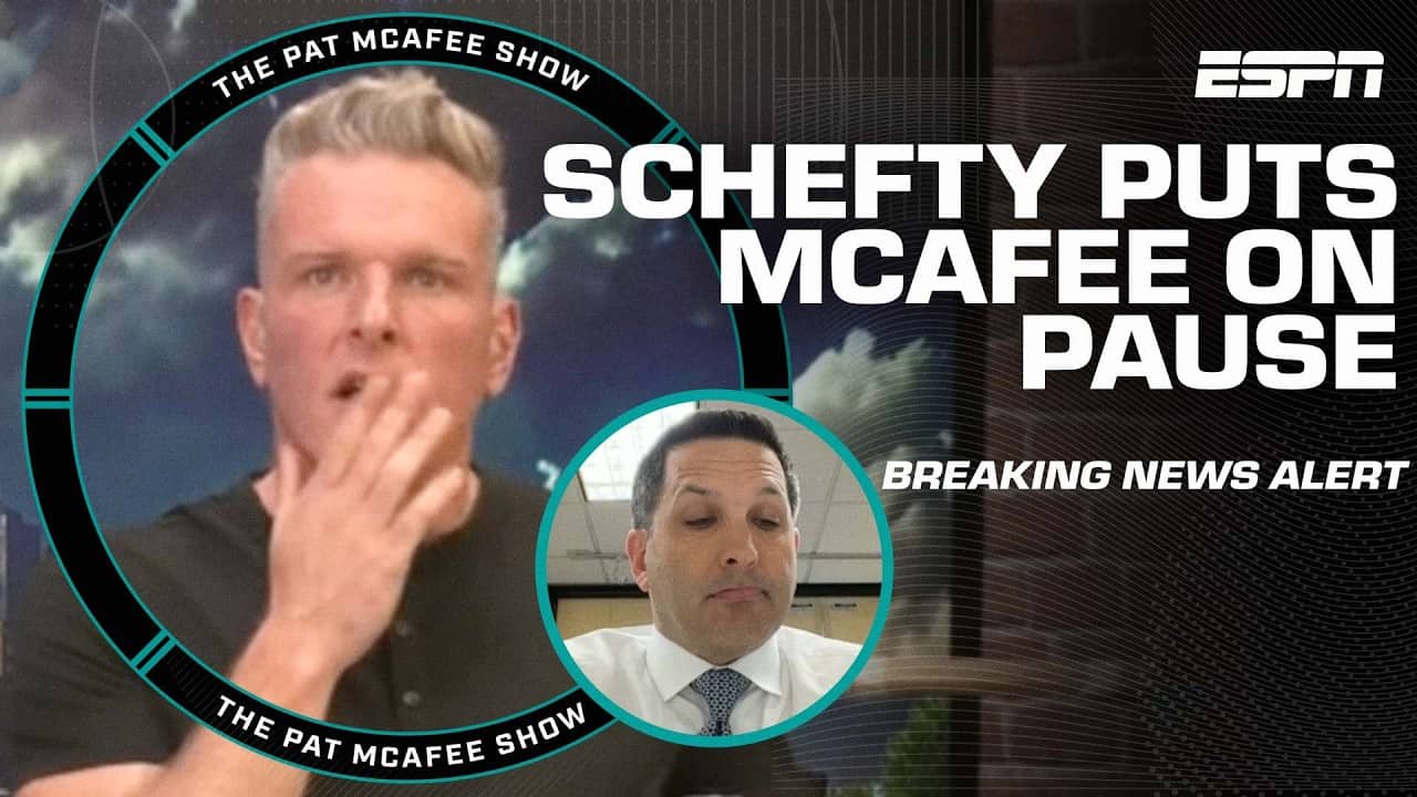 ‘Hold on give me one second’🤳 Adam Schefter's got BREAKING NEWS 🚨🏈 | The Pat McAfee Show