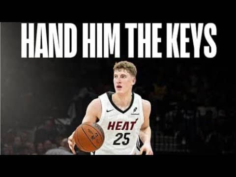 The Miami Heat Found a GEM in Kasparas Jakucionis. Has Tyler Herro's Injury Opened the door?