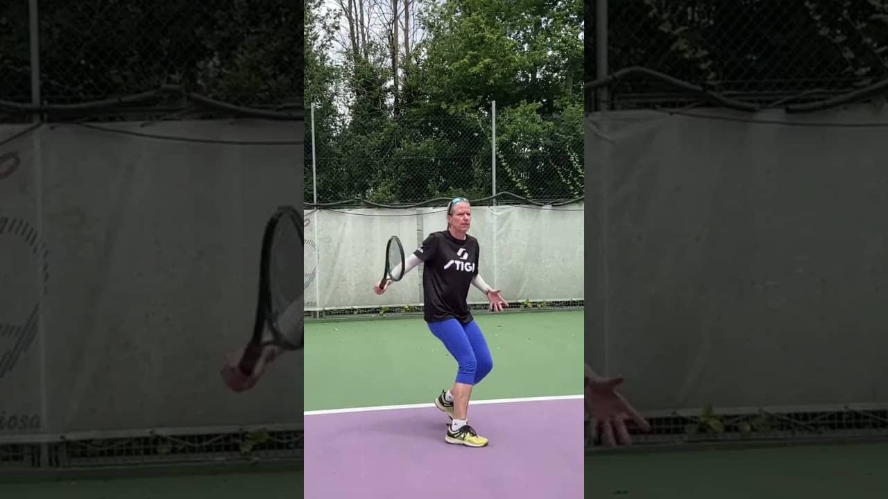 The Half-X drill #tennis