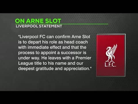 Arne Slot SACKED 🚨 Was Liverpool pulling the plug on Slot a SURPRISE!? 👀 | ESPN FC