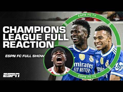FULL SHOW 🍿 Arsenal gets win vs. Bayern Munich, Mbappe gets 4 goals vs. Olympiacos & MORE | ESPN FC