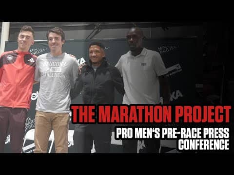 The Marathon Project Pro Men’s Pre-Race Press Conference | Full Interview