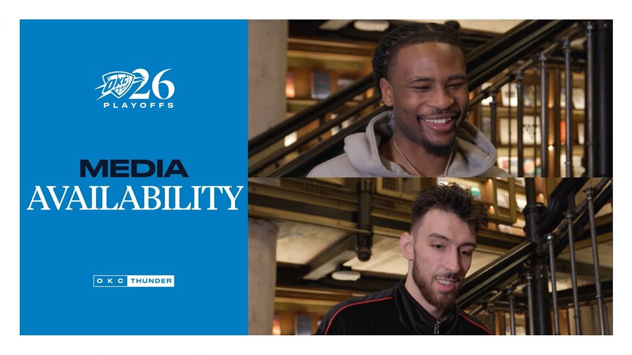 Practice Media Availability | Chet + Cason ⏐ Playoffs | Western Conference Finals | May 23, 2026