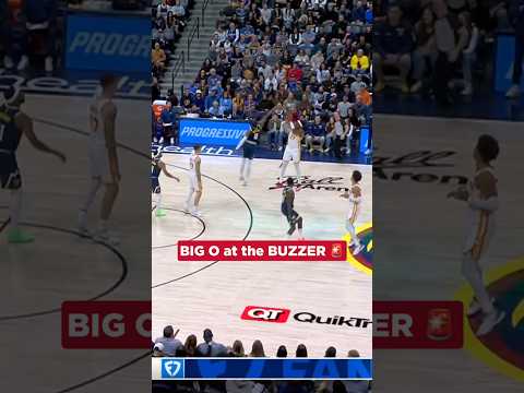 Nothing but net to end the 3rd quarter! #nba #hawks #onyekaokongwu #buzzerbeater