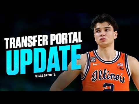 College Basketball Transfer Portal Update: Andrej Stojaković set to return to Illinois, UNC update