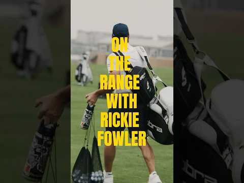 Sit back and enjoy 2 minutes with Rickie Fowler on the range #golf #rickiefowler #cobragolf