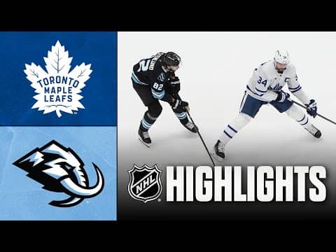 Maple Leafs vs. Mammoth | NHL Highlights | January 13, 2026