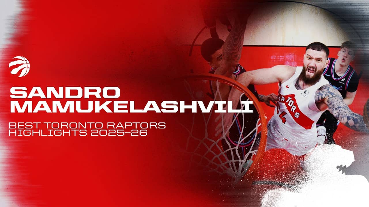 Sandro Mamukelashvili Best Toronto Raptors Highlights 2025–26