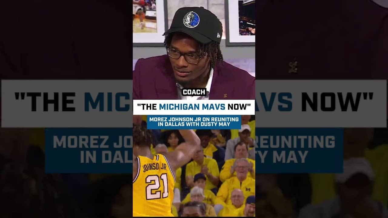 Michigan Mavs Are Officially A Thing: Morez Johnson & Dusty May In Dallas 👀