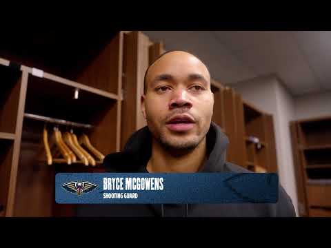 Bryce McGowens | Pelicans-Jazz Postgame Interview 2/28/2026