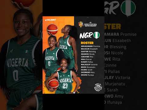 D’Tigresses in full force 💪🏾🇳🇬

Nigeria is playing in the #FIBAWWC Qualifying Tournament in  Lyon-Vi