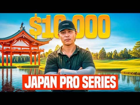 I started a pro series in JAPAN 🇯🇵