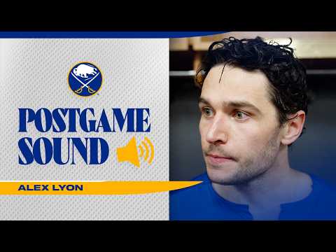 "Job's Not Done" | Alex Lyon After 3-2 Win Over Florida Panthers | Buffalo Sabres