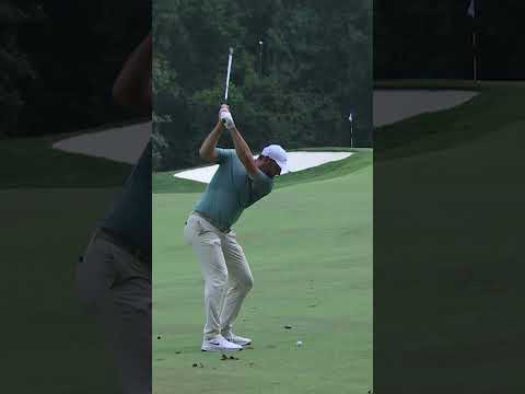 An artist and his cancas. Scottie Scheffler's top approach shots from Sunday at Caves Valley.