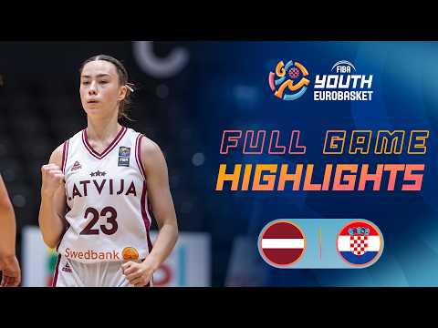 Round of 16: Latvia 🇱🇻 vs Croatia 🇭🇷 | Extended Highlights | FIBA U20 Women's EuroBasket 2026