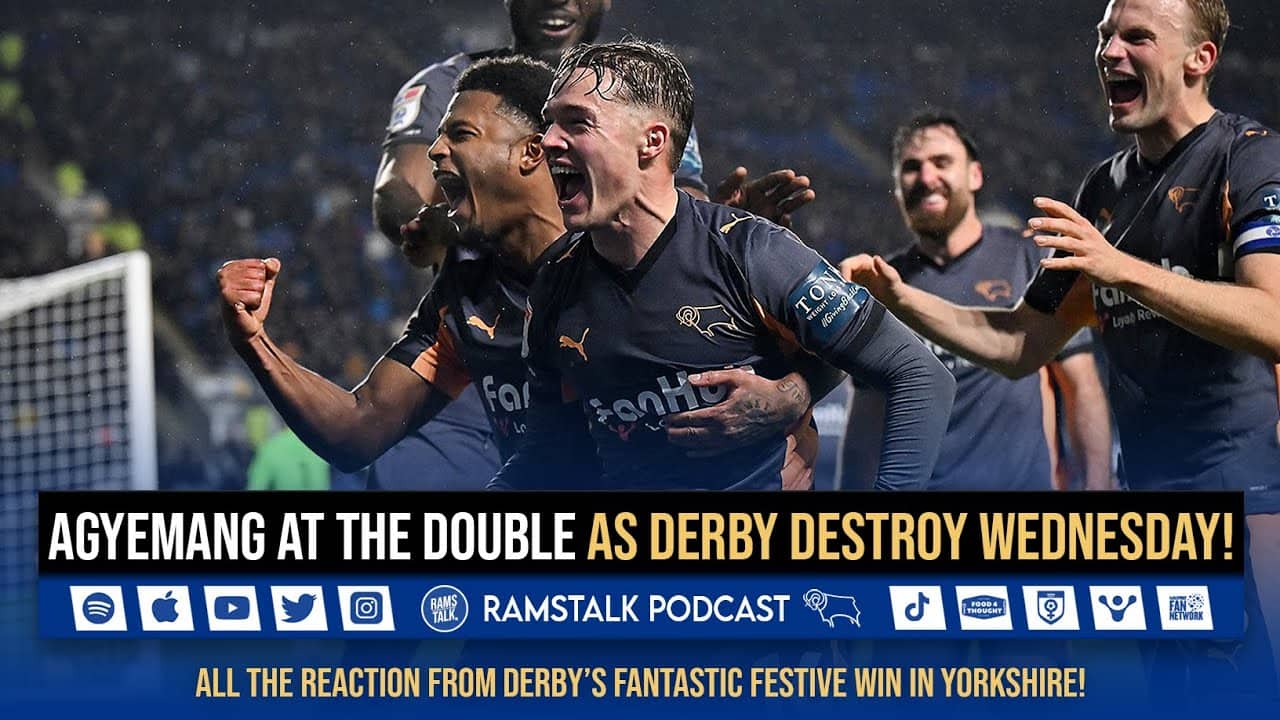 Agyemang At The Double As Derby DESTROY Wednesday!