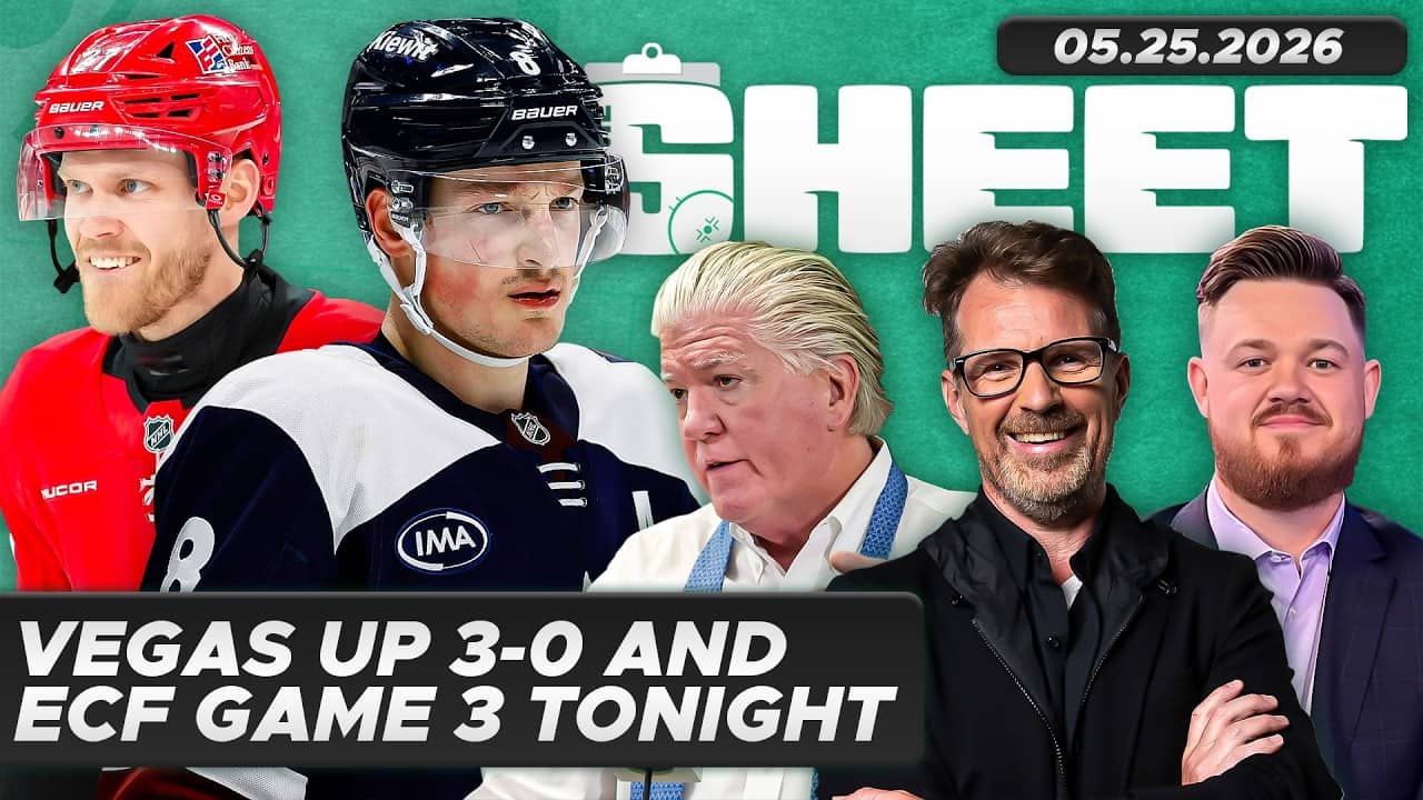 Golden Knights Up 3-0 and ECF Game 3 Tonight ft. Brian Burke & Jesse Granger | The Sheet
