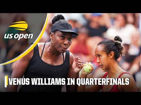 Venus Williams & Leylah Fernandez vs. No. 1 Taylor Townsend & Katerina Siniakova | 2025 US Open