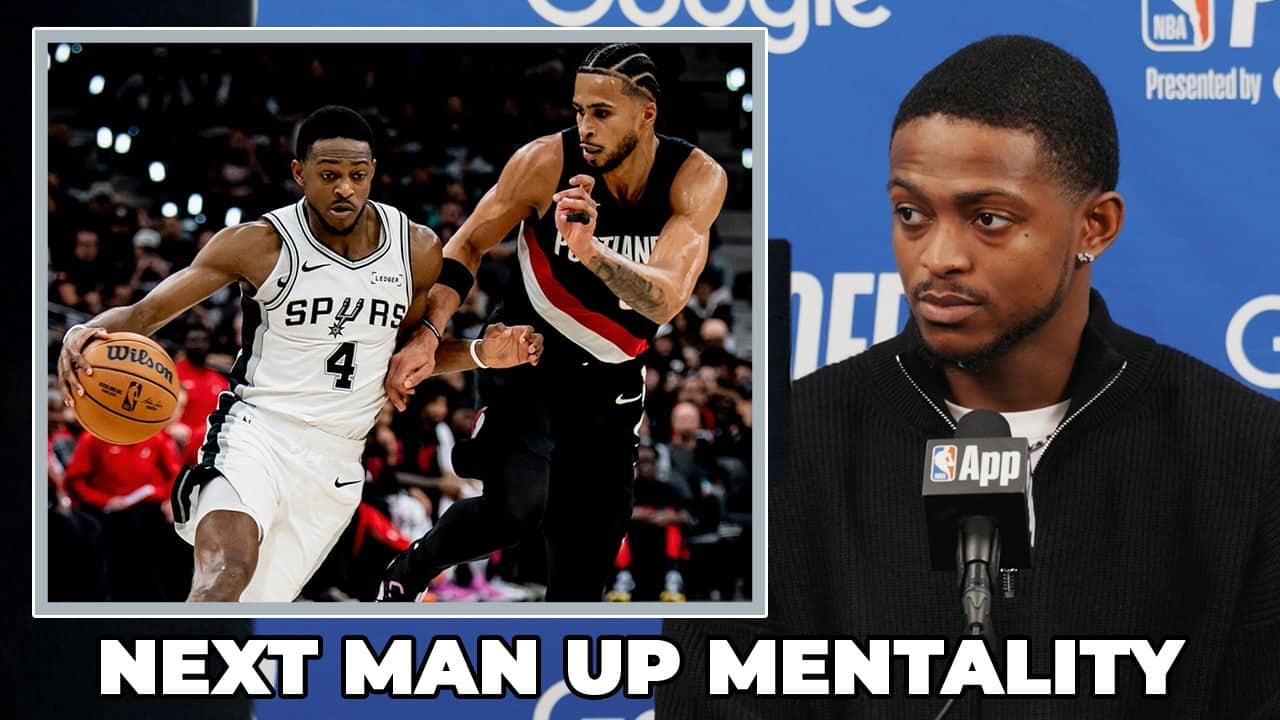 De'Aaron Fox on Next Man Up Mentality and Entire Team Stepping Up for Next Game