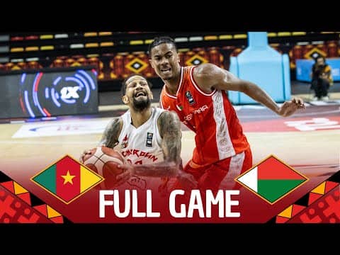 Group Phase | Cameroon v Madagascar | Full Basketball Game | FIBA AfroBasket 2025