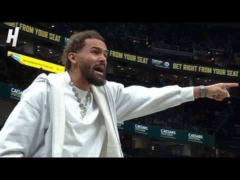 Trae Young EJECTED for running on the court 😳