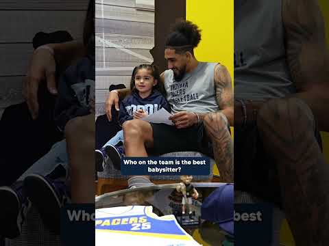 Remi Toppin Asks Jarace Walker Who the Best Babysitter is 🧩