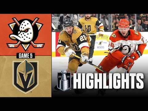 Ducks vs. Golden Knights | NHL Playoff Highlights | Game 5 | May 12, 2026